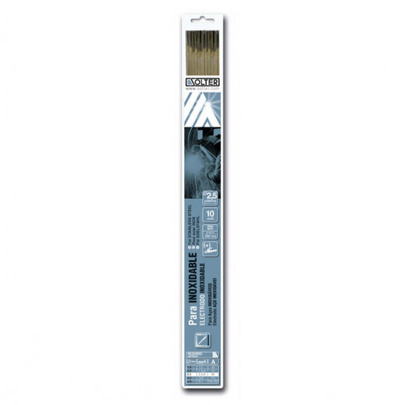 Electrodo Inox E316L Ø2MM (blíster 10 Unid.) Solter