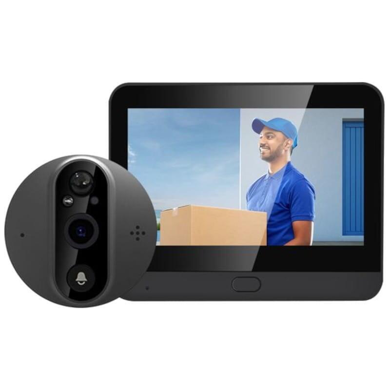 Escam C89 Visión Night Pir Audio Bidireccional Black - Mirilla Digital