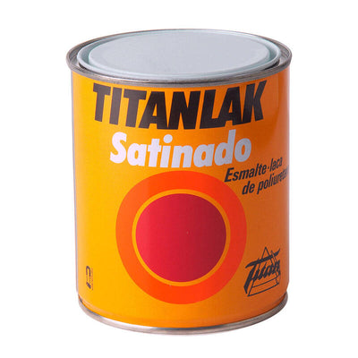 Esmalte Laca Poliuretano Titanlak Satinado White 750ML Titan 11140034 — image 1