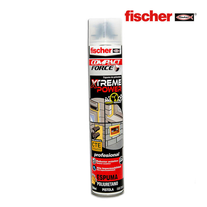 Fischer Espuma Pu Xtreme Power Pistola 750ML 53436