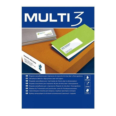 Apli Labels Adhesivas MULTI3 210 X 297MM 100 Hojas — image 1