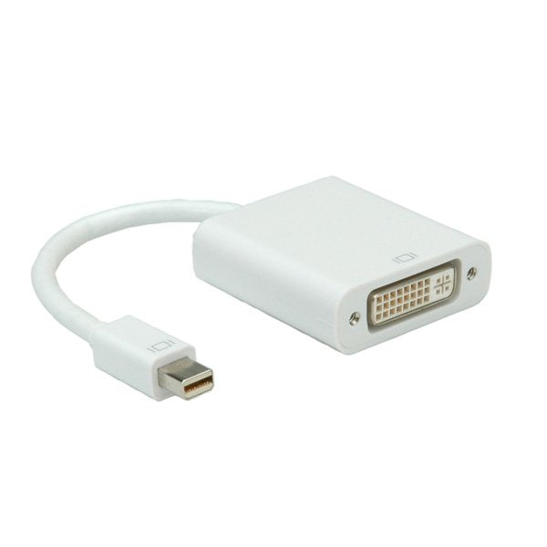 Roline Mini DisplayPort-DVI Adapter, M/F White