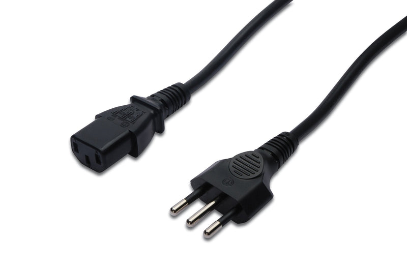 Assmann Electronic AK-440113-018-S Cable Transmisión Black 1,8M Cei 23-50 C13 Acoplador