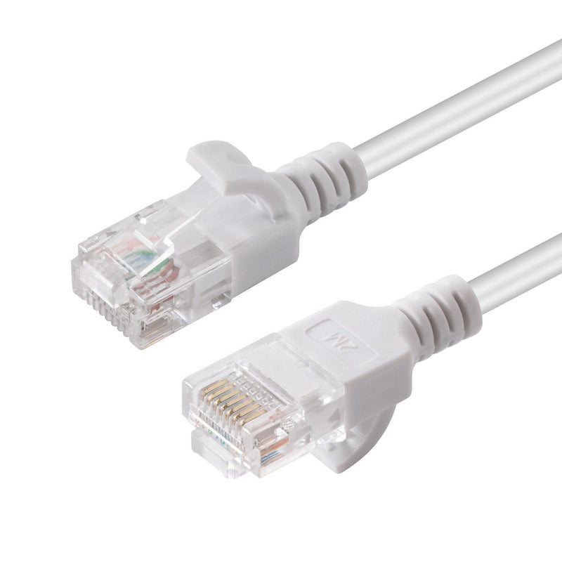 Microconnect V-UTP601W-SLIM Network Cable White 1M CAT.6 U/UTP [UTP]