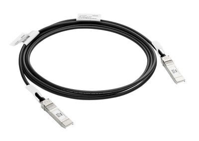 Hewlett Packard Enterprise 10G Sfp + To Sfp + 3M Direct Attach Copper Cable Infinibanc Sfp + Black — image 1