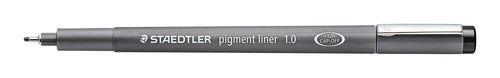 Staedtler Marker Calibrado Pigment Liner 1.0MM Black -10U- — image 1