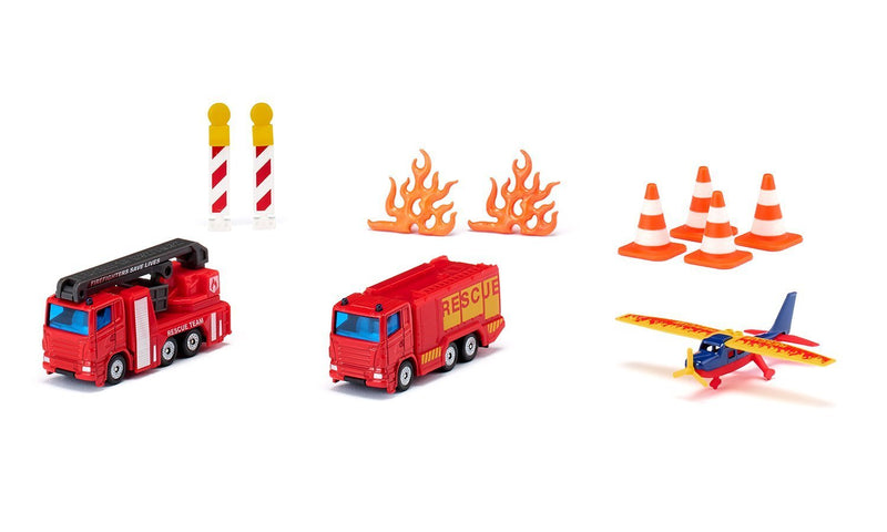 Siku Set Of Regalo Super Bomberos, Vehículo Toy