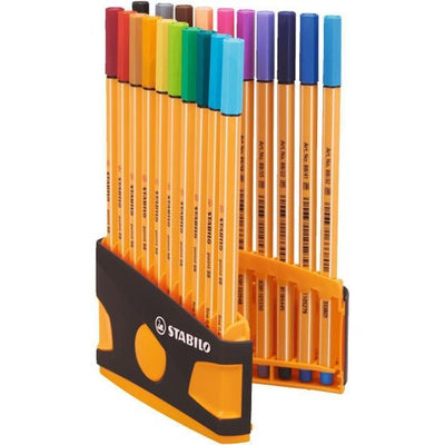 Stabilo Markers Point 88 Case Colorparade Antracita Orange 20 C/Surtidos — image 1
