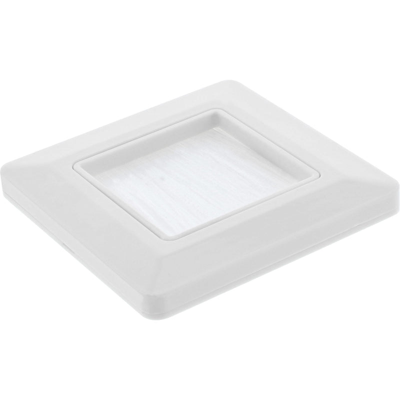 Inline Frame Wall With Paso Brush TV, White RAL9010