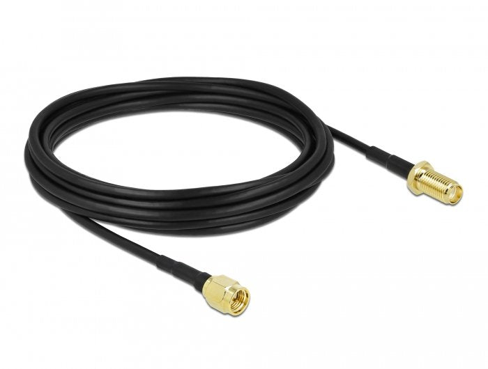 Delock 90441 Cable Antenna Male Sma a Female Sma Lmr/CFD100 5M Low Loss