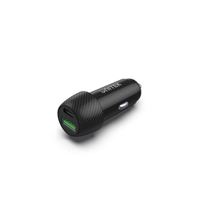 Unitek Charger Car 38W USB-A USB-C QC3.0 P1400A — image 1