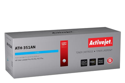 Activejet Toner ATH-351AN (reemplazo HP 205A CF351A - Supreme - 1100 Páginas - Cyan) — image 1