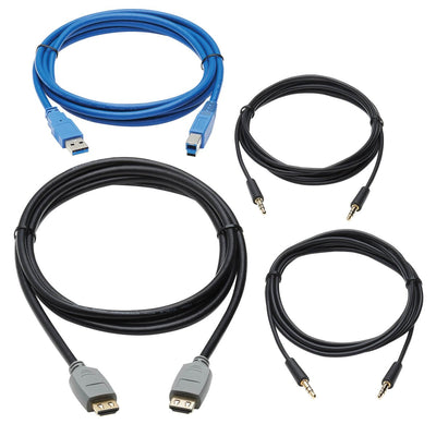 HDMI Cable KVM Kit For Tripp Lite B005-HUA2-K And B005-HUA4 KVM 4K HDMI USB 3.2 Gen 1 3.5MM 6 Ft. (1.83M) — image 1