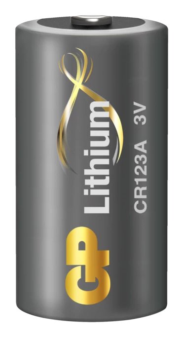 Gp Lithium CR123A Pack 1 Battery 123A 3V