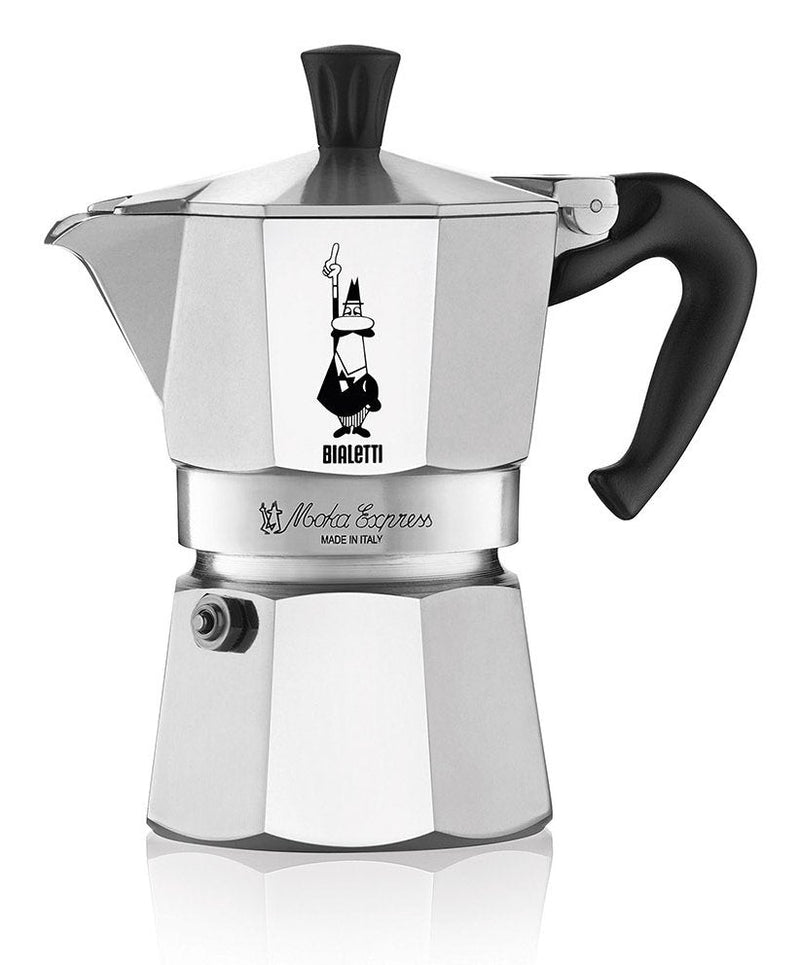 Bialetti Coffee Machine Italiana Moka Express 0,2 L Aluminium Black