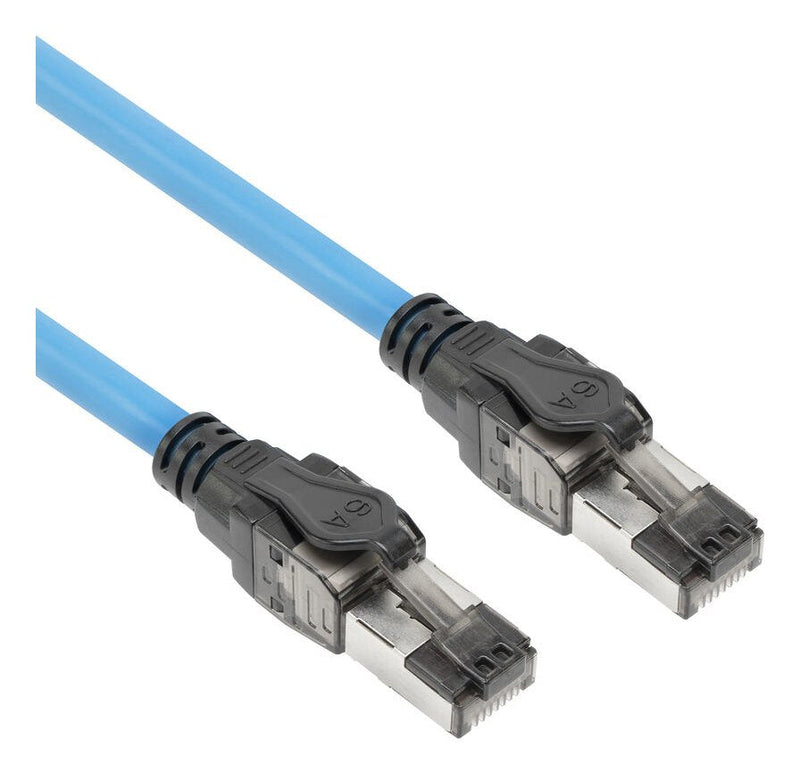 Purple 60 Meters S FTP CAT.6A B2CA PoE + 100W Solid Prefab Installation Cable RJ45 Male – Male