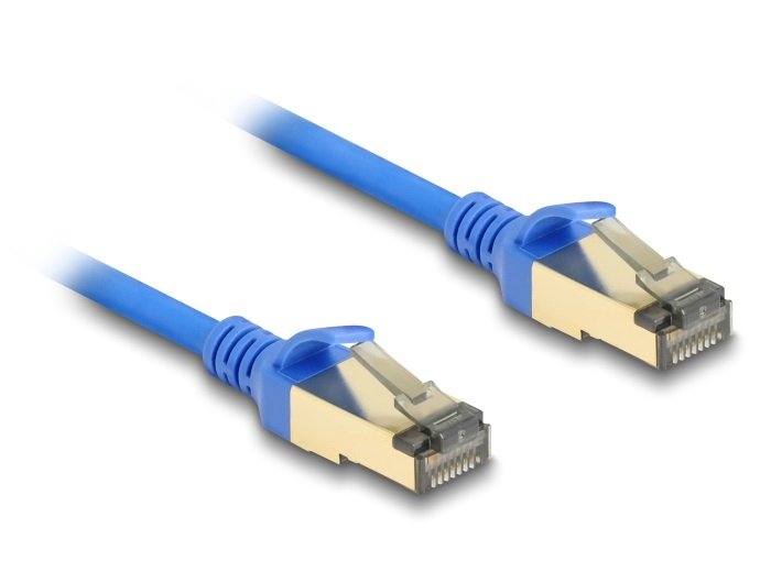 Delock 80334 RJ45 Network Cable CAT.8.1 F/FTP Slim 2M Aal