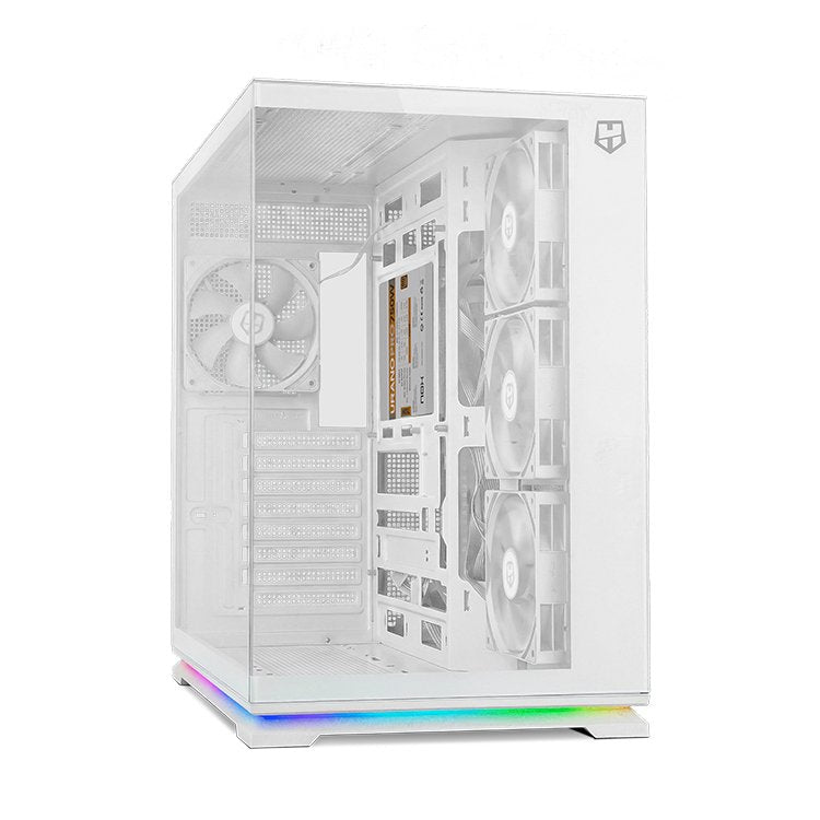 Nox PC Case ATX Semitorre Hummer Galaxy ARGB White