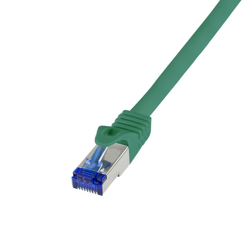 Logilink Network Cable Ultraflex, CAT.6A, S FTP, Green 10M