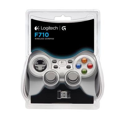 Logitech Gamepad F710 Wireless Compatible PC - Vibracion - 2.4GHZ - 2 Batteries Aa - 940-000142 — image 1
