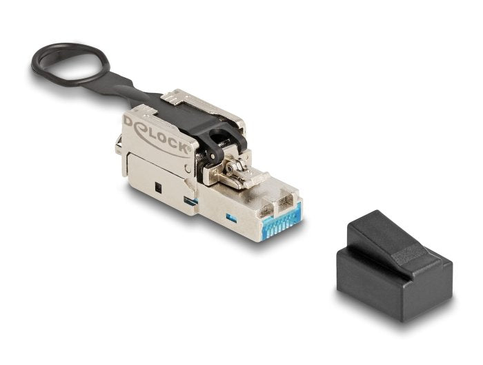 Delock RJ45 Male CAT.6A With Push And Pull
