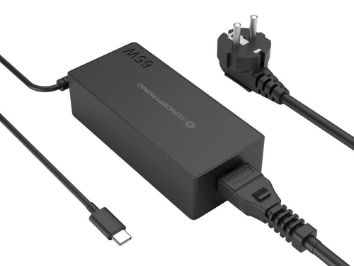 Conceptronic Charger 1PORT GaN USB-C 65WPD3.0/Pps Sw — image 1