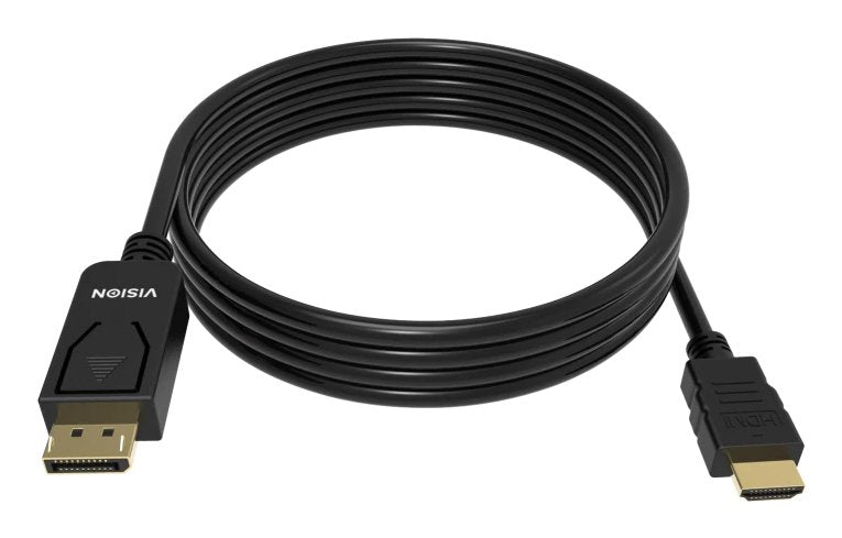 Cable DisplayPort a HDMI 2M 8K a 60 HZ Version DP 1.4 Connectors Dorados HDMI 2.1 Supports Hotplug DP (m) a HD