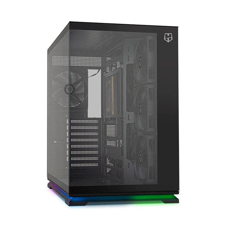 Nox PC Case ATX Semitorre Hummer Galaxy ARGB Black