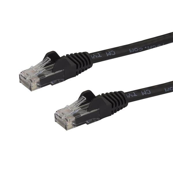 1.5M CAT.6 Cable Negro Cabl Snagless - 24 Awg Copper Wire