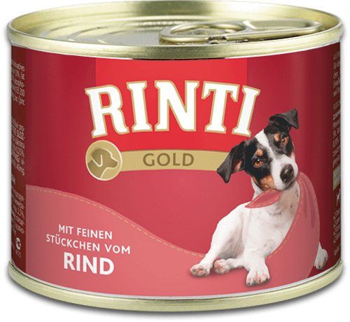 Rinti Gold Beef - Comida Húmeda Perros - 185G
