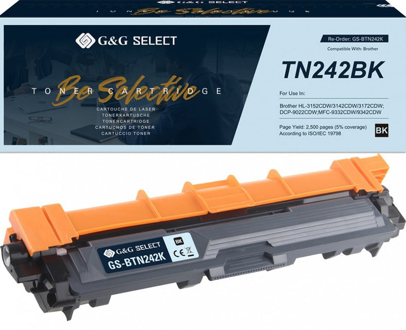 G&g Toner Select Compatible With Brother TN-242BK