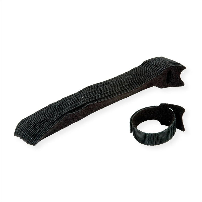 Value 25.99.5240 Presilla Cable Ties Adherentes Cables Black 20 Pieces