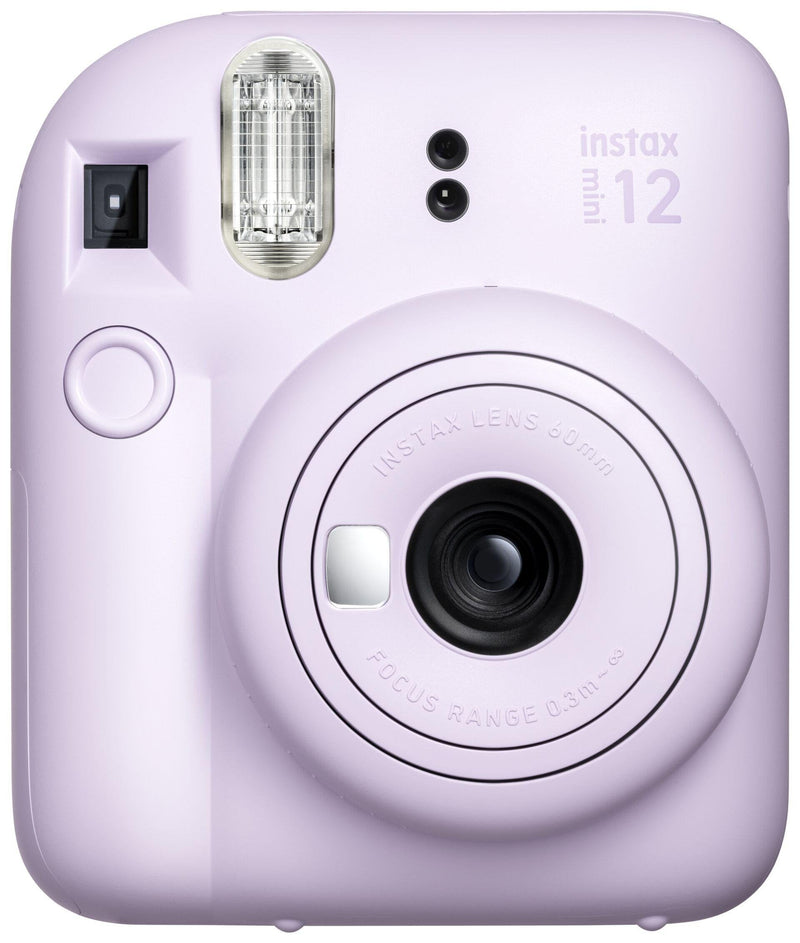 Fujifilm Instax Mini 12 Lilac Purple Camera Instant - Size Imagen 62X46MM - Flash Auto - Exposicion Automatica