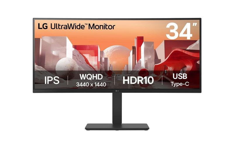 LG Monitor 34 34BA75QE, LED Negro
