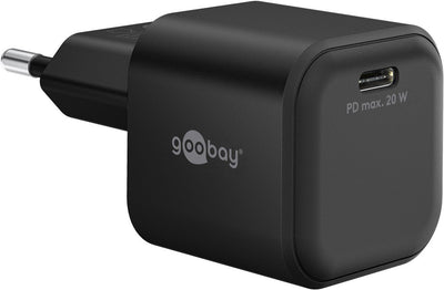 Goobay Fast Charger 20W USB-C Pd GaN Black 76690 — image 1