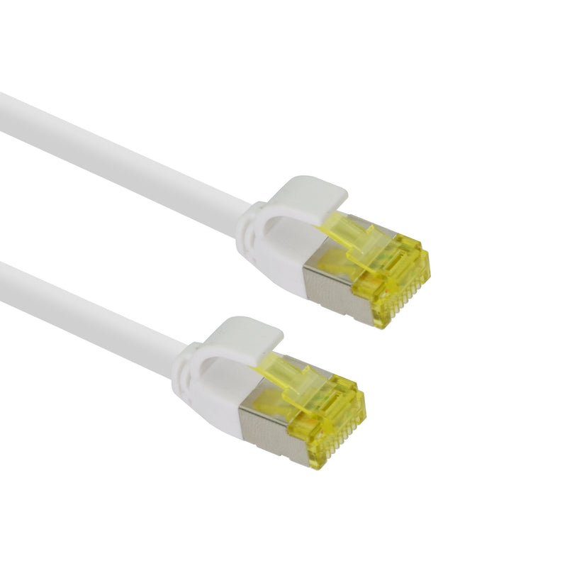 Helos Ultra Slim Network Cable S/FTP CAT.6A White 2,0M