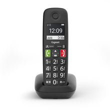 Gigaset Phone Dect E290 /Analógico Black Identificador Llamadas