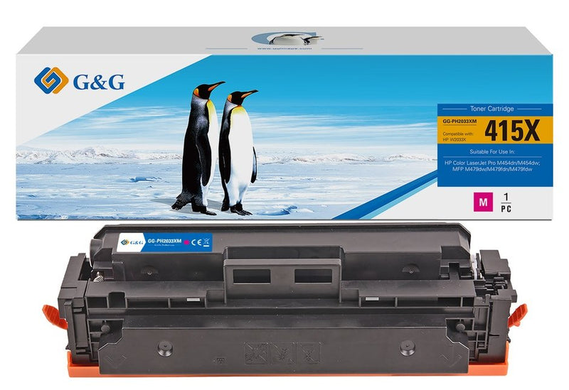 G&g Xl-toner Compatible With HP 415X W2033X