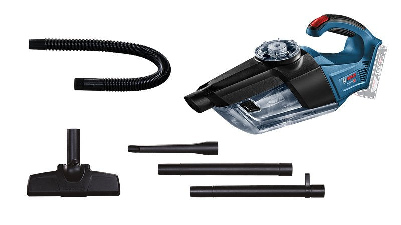 Bosch Vacuum Cleaner Mano Gas 18V-1 Professional Black Blue Red Translúcido