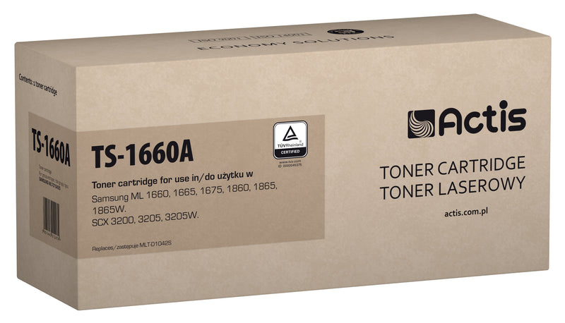 Actis Toner TS-1660A (reemplazo Samsung MLT-D1042S - Standard - 1500 Páginas - Black