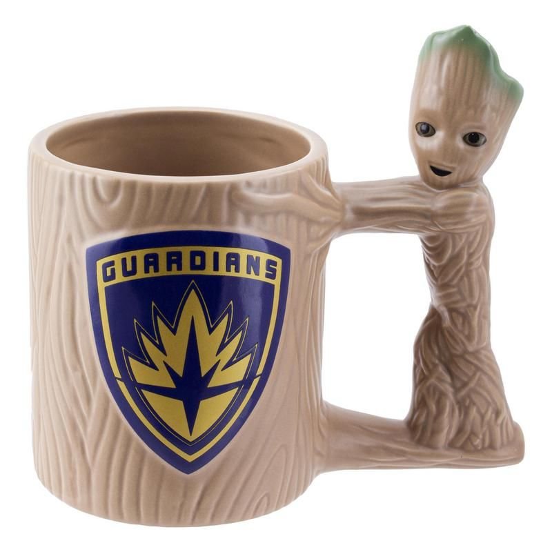 Paladone Mug 3D Marvel Guardianes Galaxia Groot