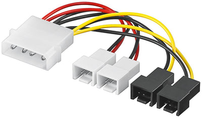 Goobay Adapter 4P-2X 3P 12 Voltios, 2X 3P 5VOLT — image 1