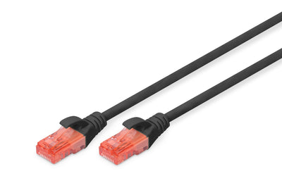 Digitus DK-1617-100/Bl Network Cable 10M CAT.6 U/UTP (UTP) Black — image 1