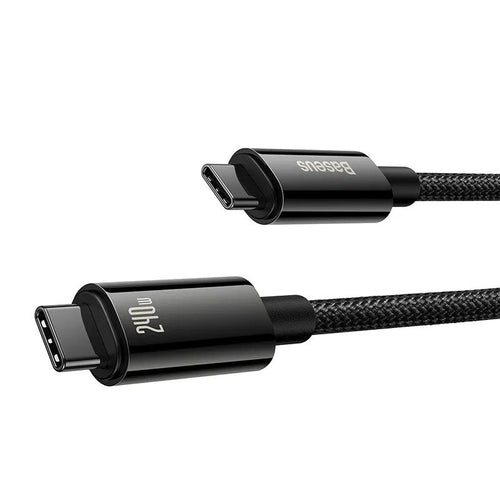 Baseus Tungsten Gold - USB Cable -c a USB-C 3M — image 1