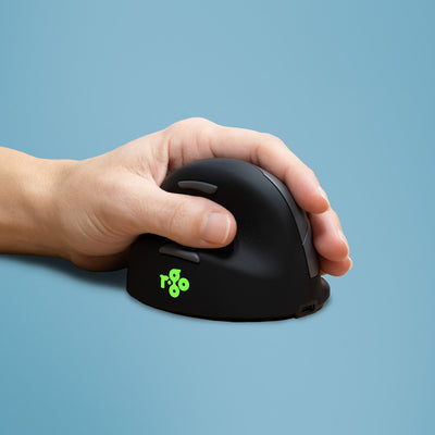 R-go Tools R-go He Mouse, Mouse Ergonómico, Medio (165-195MM), Zurdo, Inalámbricos — image 1
