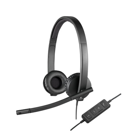 Logitech Headphones H570E With Microphone/ Diadema/ USB Black — image 1