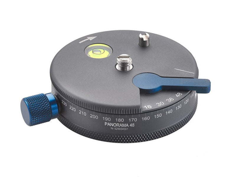 Novoflex Panorama 48 Cabeza Tripod Black Blue Pan