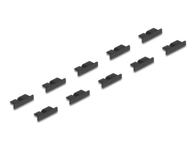 Delock Protection Contra Polvo USB 3.0 Typ Micro-b Female Without Griff 10 Pieces Black — image 1