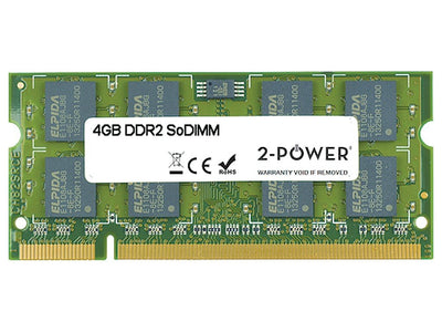 2-POWER Memory SODIMM 4GB DDR2 800MHZ SODIMM 2P-KTH-ZD8000C6/4G — image 1
