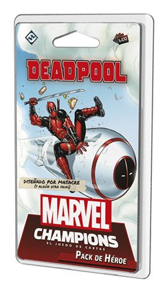 Set de Escritorio Marvel Champions Deadpool Expanded Edad Recomendada 14 Years